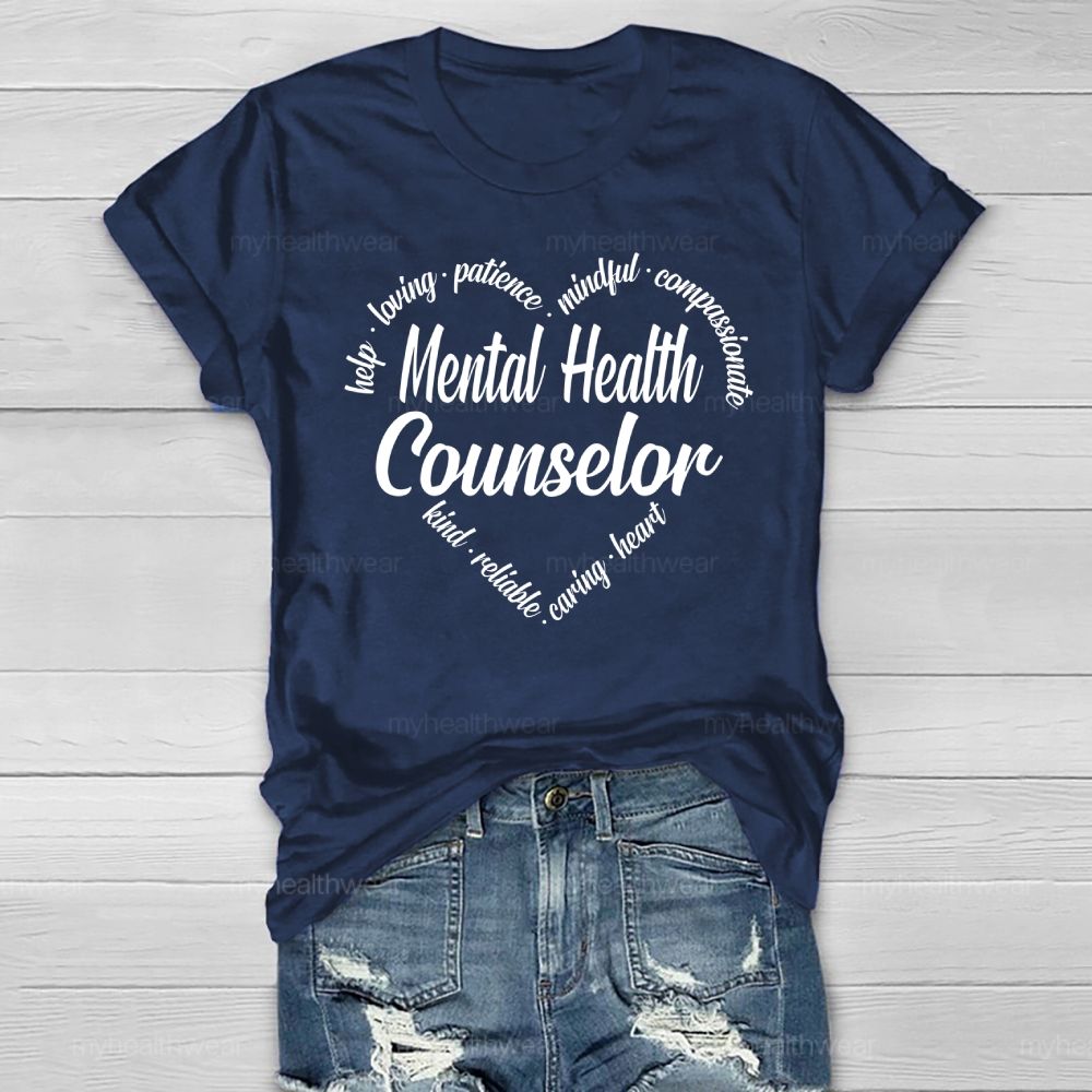 Mental Health Counselor Healthwear T-shirt