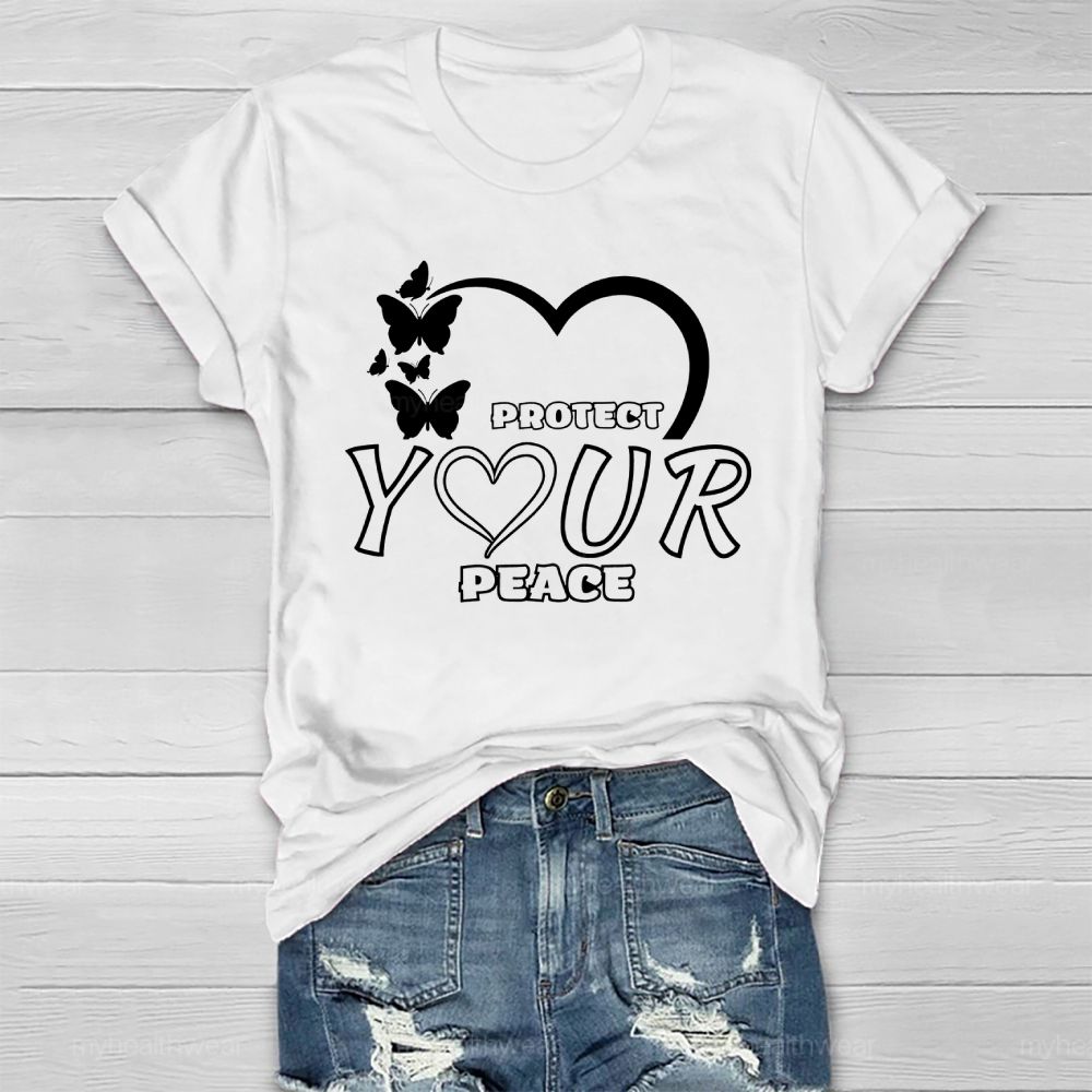 Protect Your Peace Healthwear T-shirt