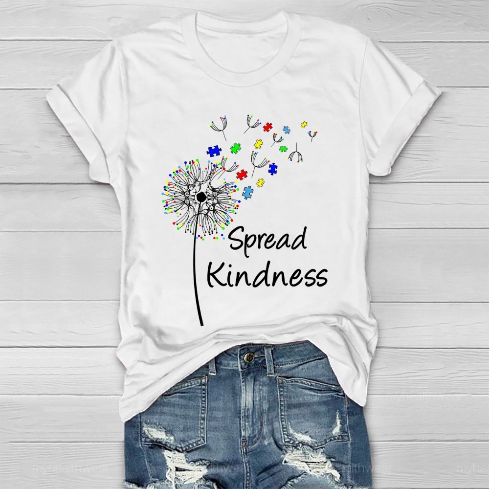 Spread Kindness Dandelion Healthwear T-shirt