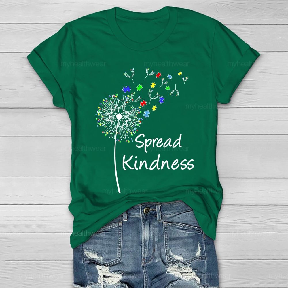 Spread Kindness Dandelion Healthwear T-shirt