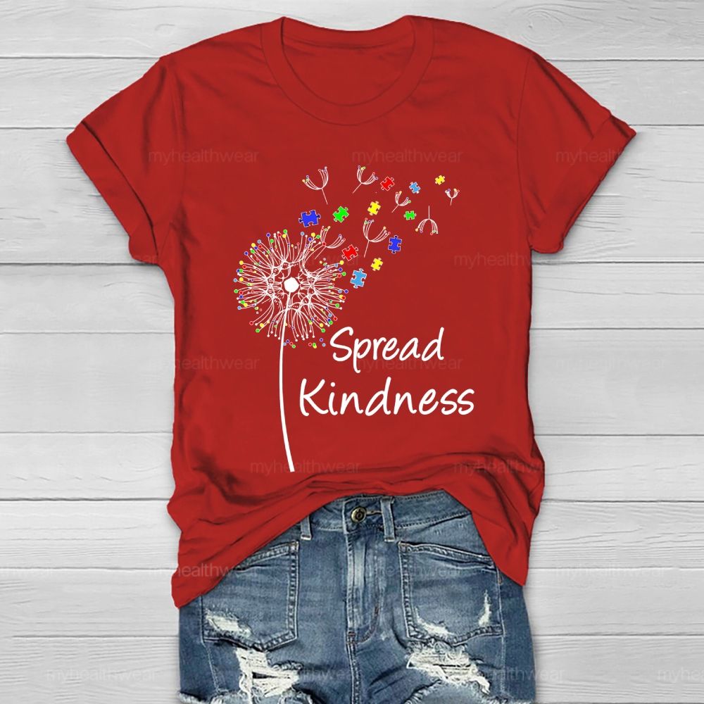 Spread Kindness Dandelion Healthwear T-shirt