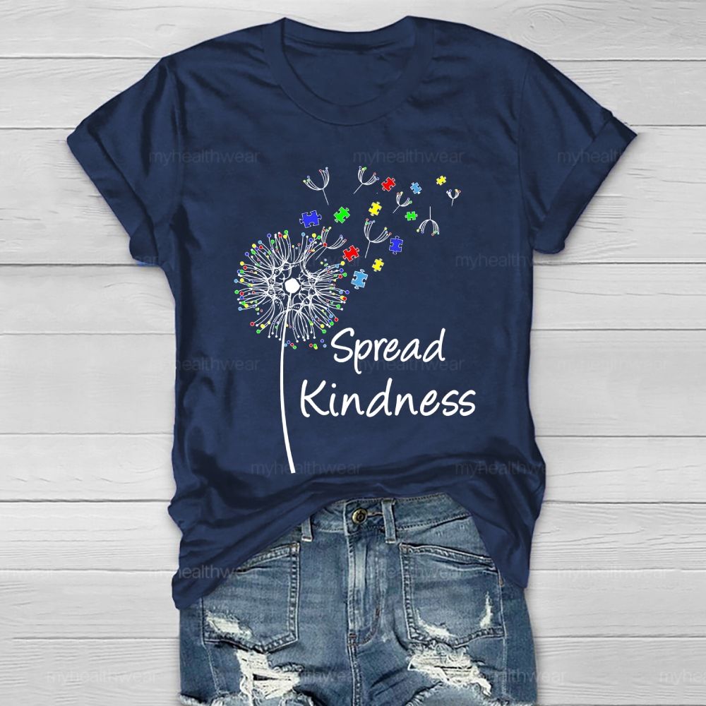 Spread Kindness Dandelion Healthwear T-shirt