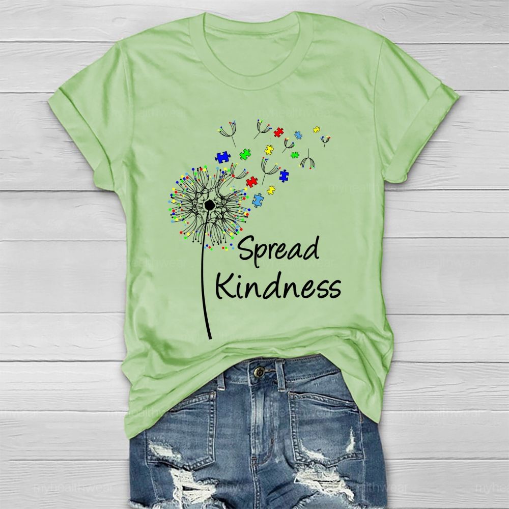 Spread Kindness Dandelion Healthwear T-shirt