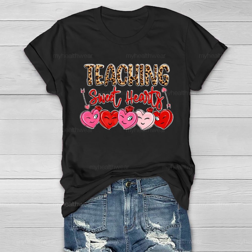 Teaching Sweet Heart Healthwear T-shirt