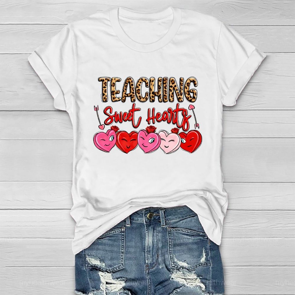 Teaching Sweet Heart Healthwear T-shirt