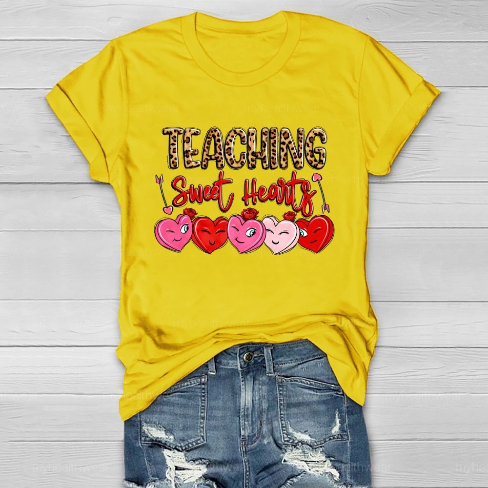 Teaching Sweet Heart Healthwear T-shirt