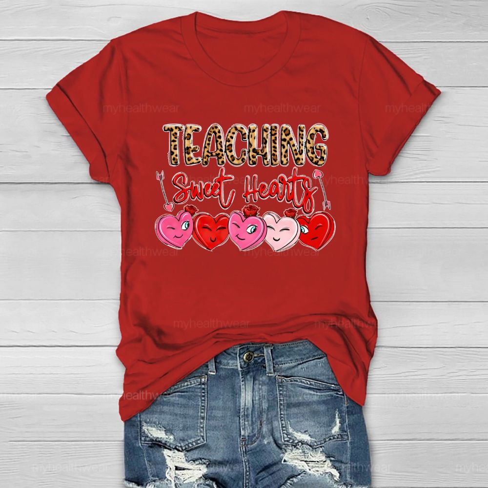 Teaching Sweet Heart Healthwear T-shirt