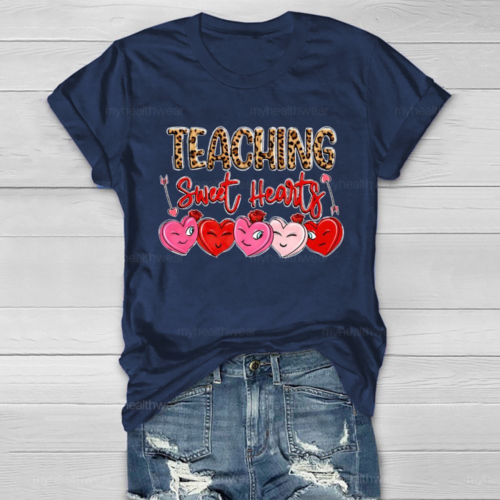 Teaching Sweet Heart Healthwear T-shirt