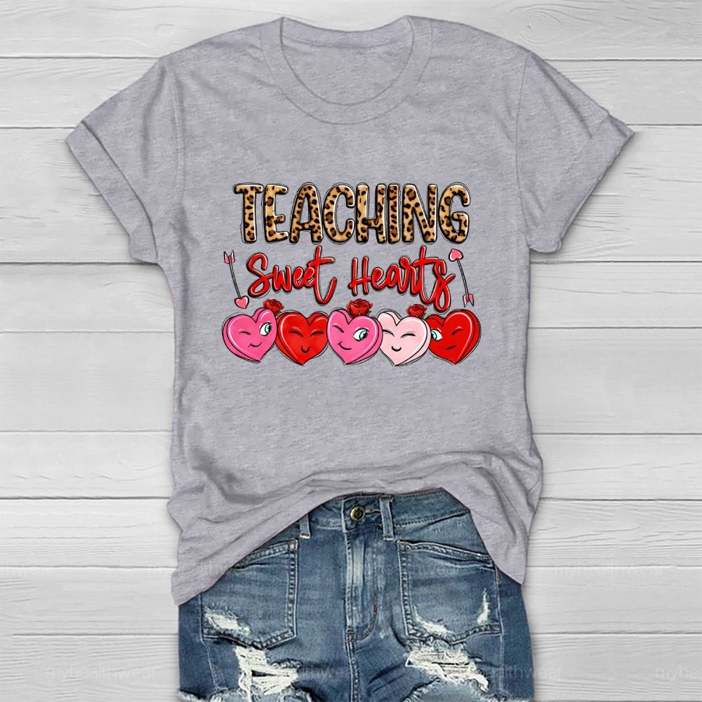 Teaching Sweet Heart Healthwear T-shirt