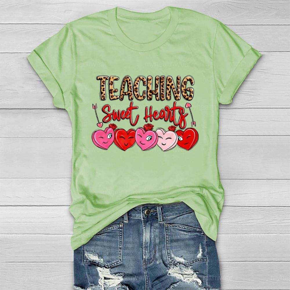 Teaching Sweet Heart Healthwear T-shirt