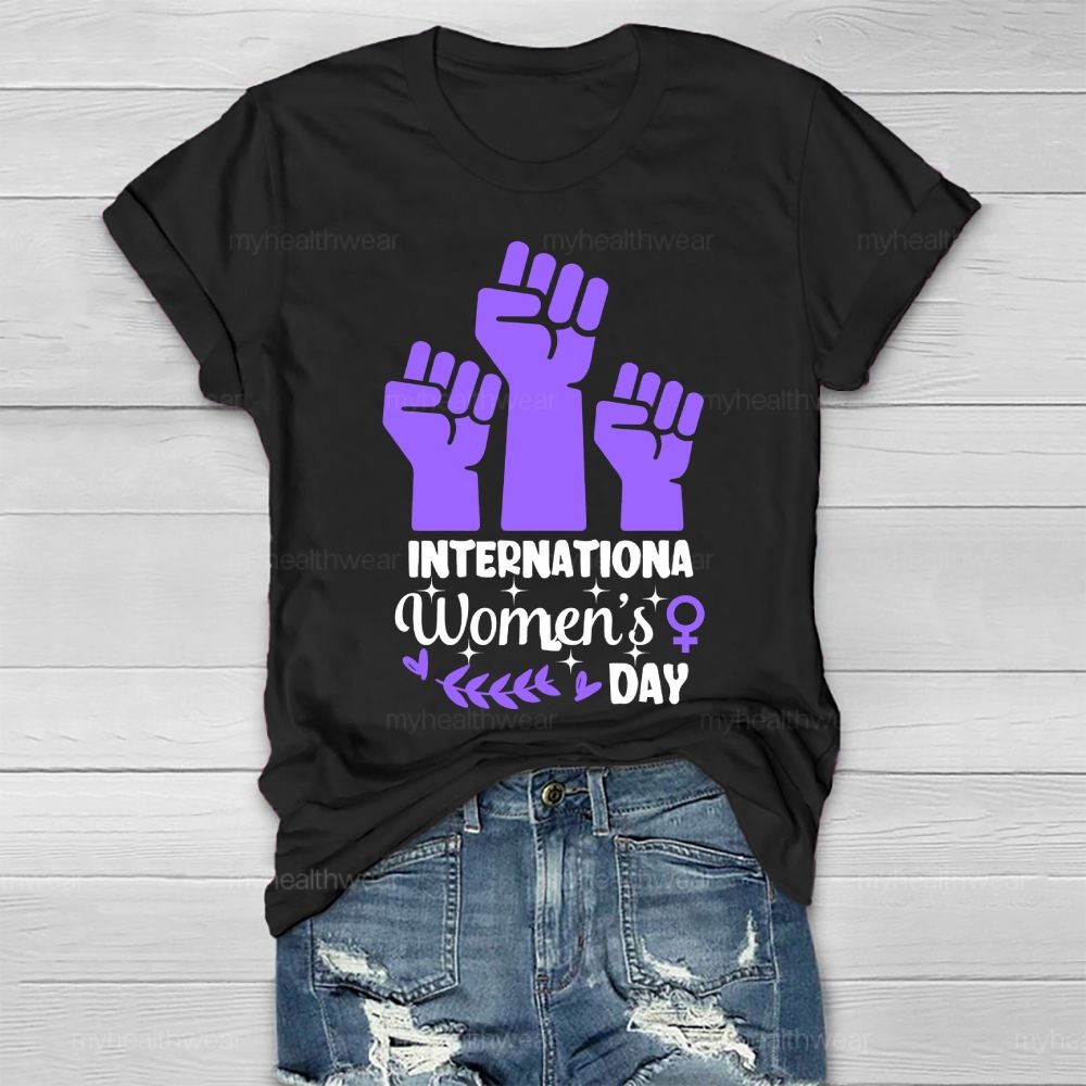 International Women's Day Healthwear T-shirt