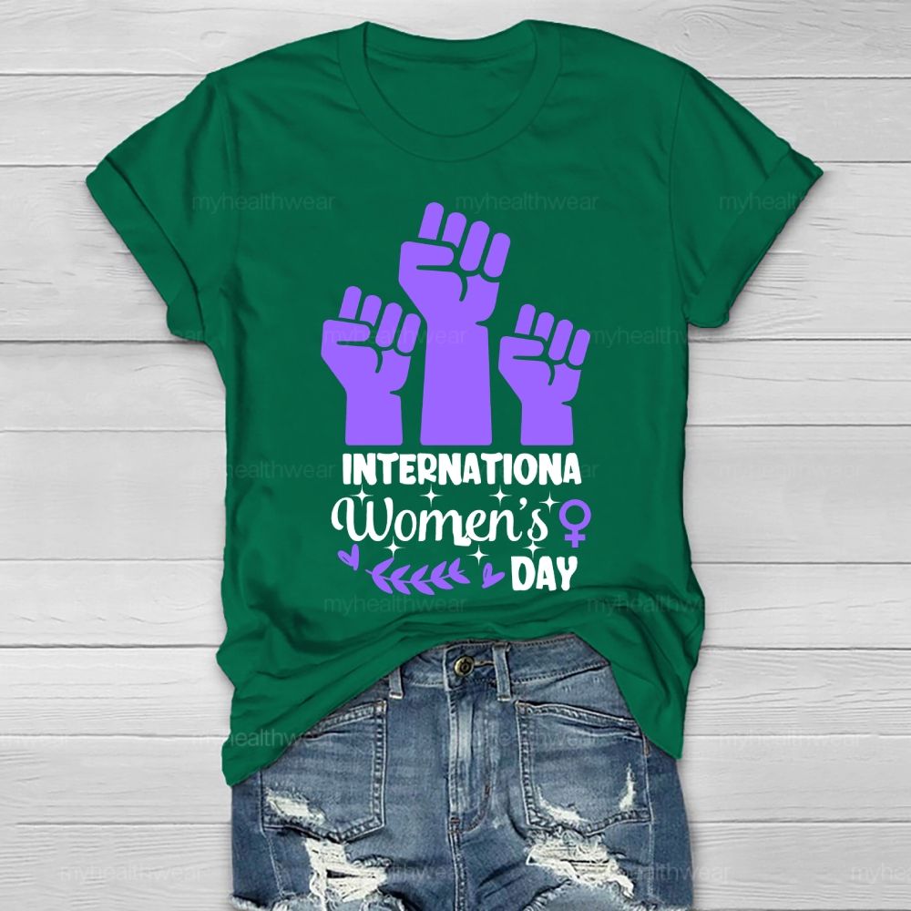 International Women's Day Healthwear T-shirt