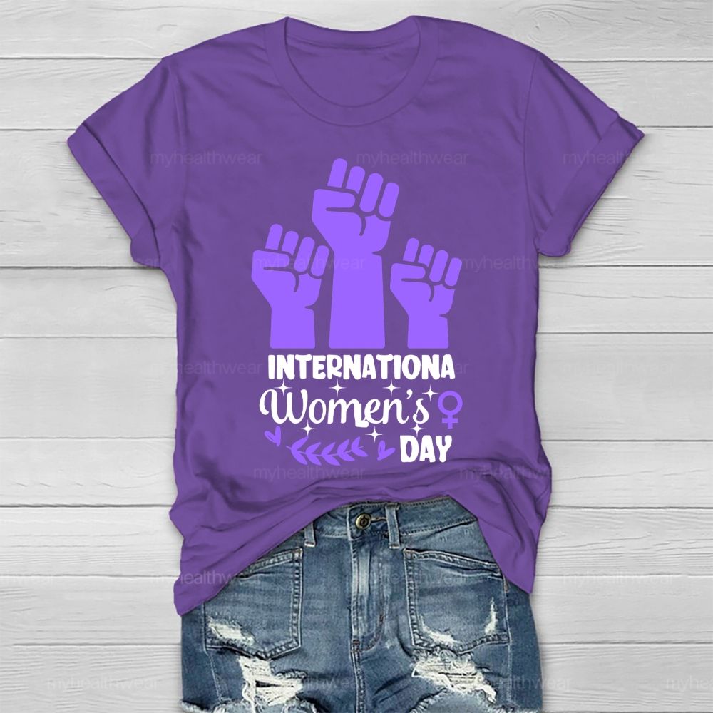International Women's Day Healthwear T-shirt