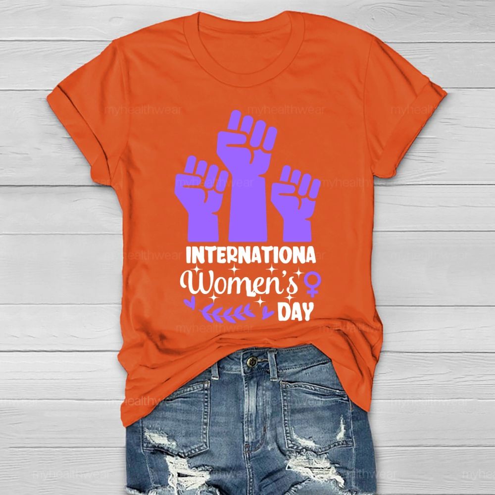 International Women's Day Healthwear T-shirt