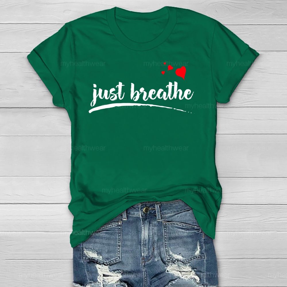 Just Breathe Healthwear T-shirt