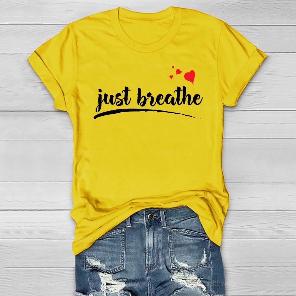 Just Breathe Healthwear T-shirt
