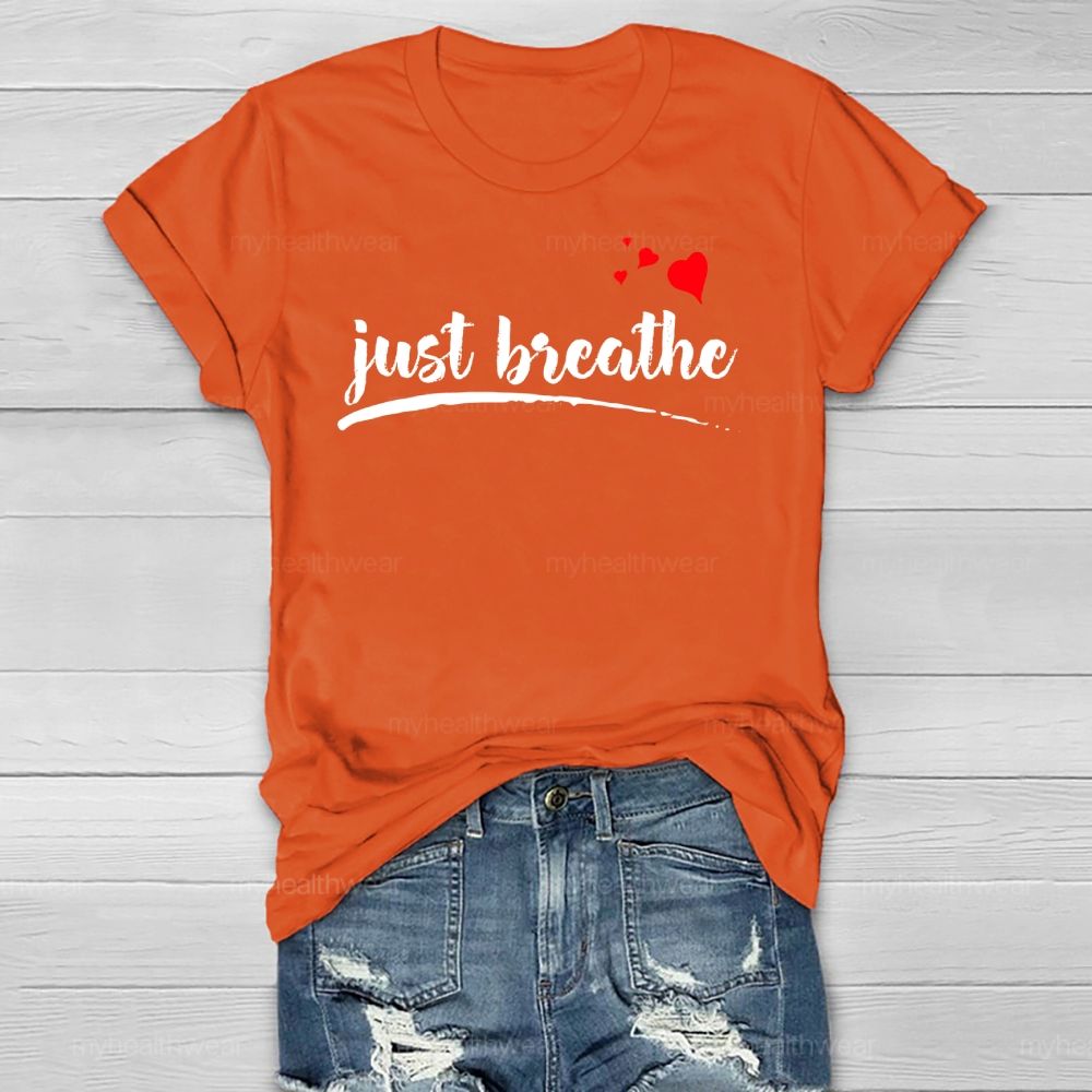 Just Breathe Healthwear T-shirt