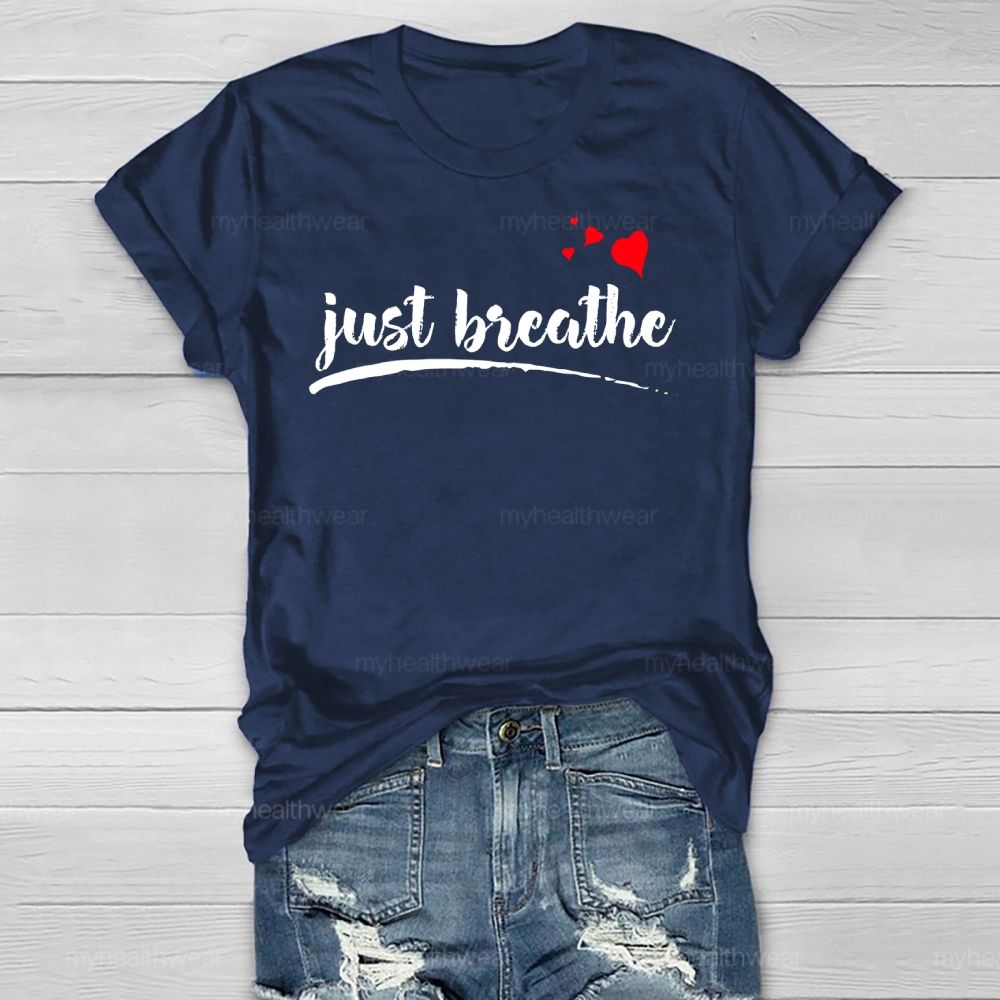 Just Breathe Healthwear T-shirt