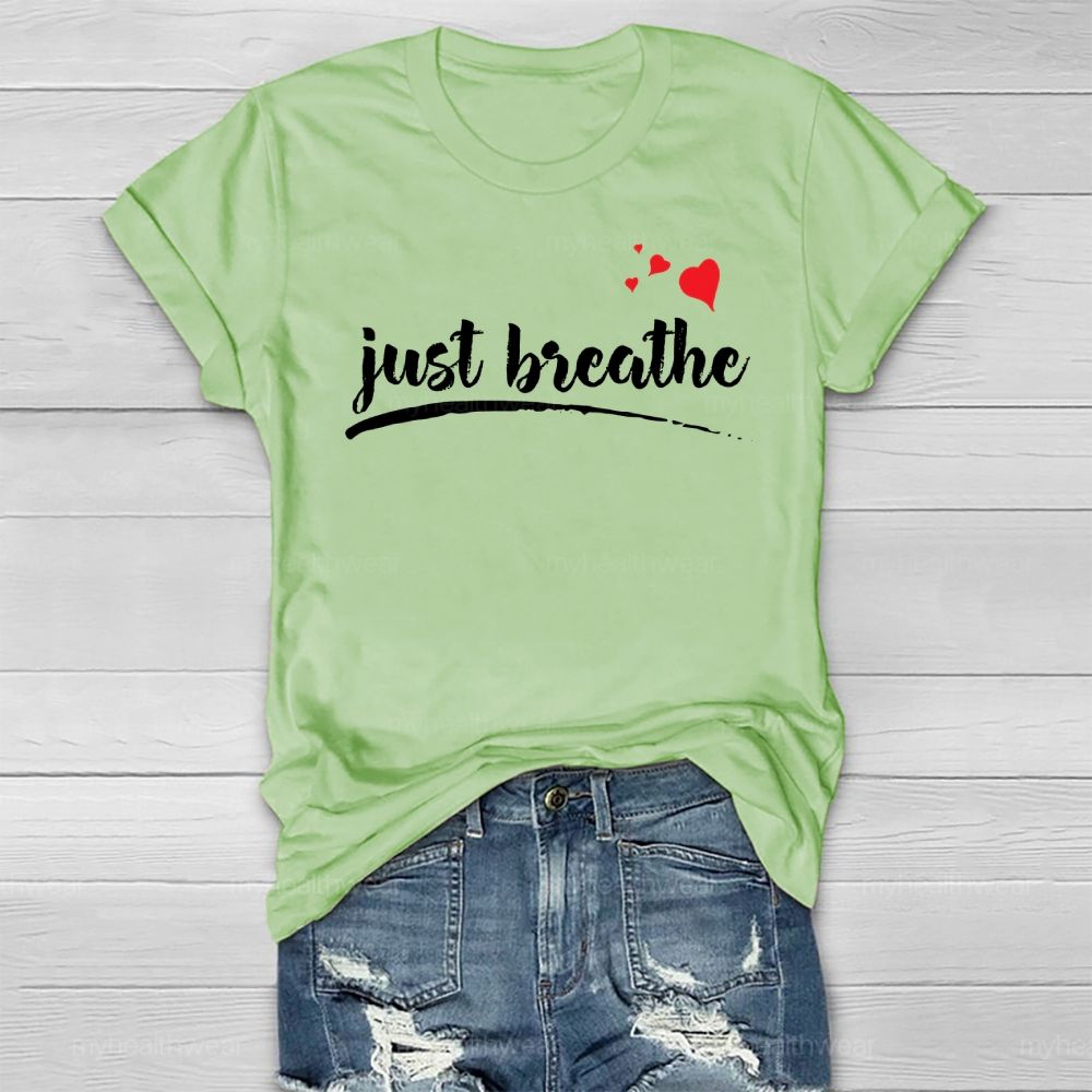 Just Breathe Healthwear T-shirt