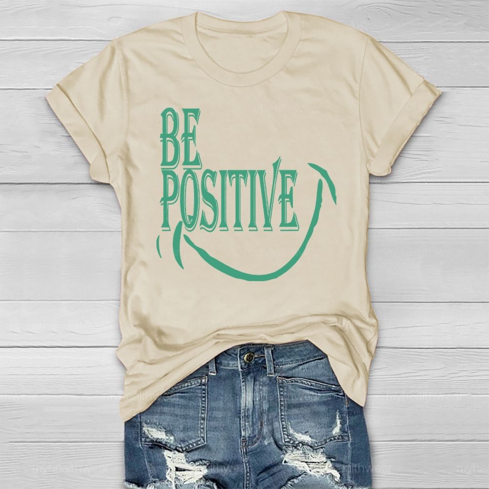 Be Positive Smile Healthwear T-shirt