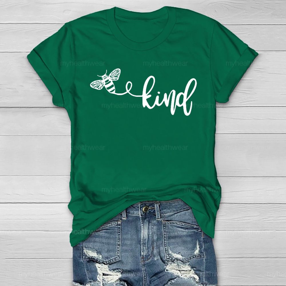 Bee Kind Graphic Healthwear T-shirt