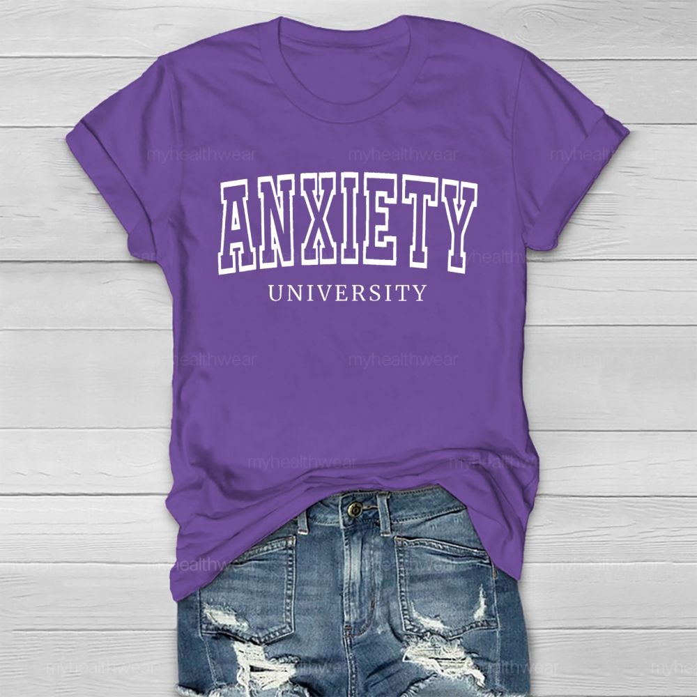 Anxiety University Healthwear T-shirt