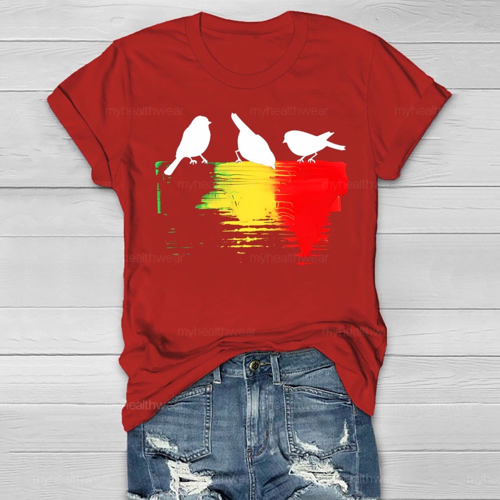 Black History Pigeon Healthwear T-shirt