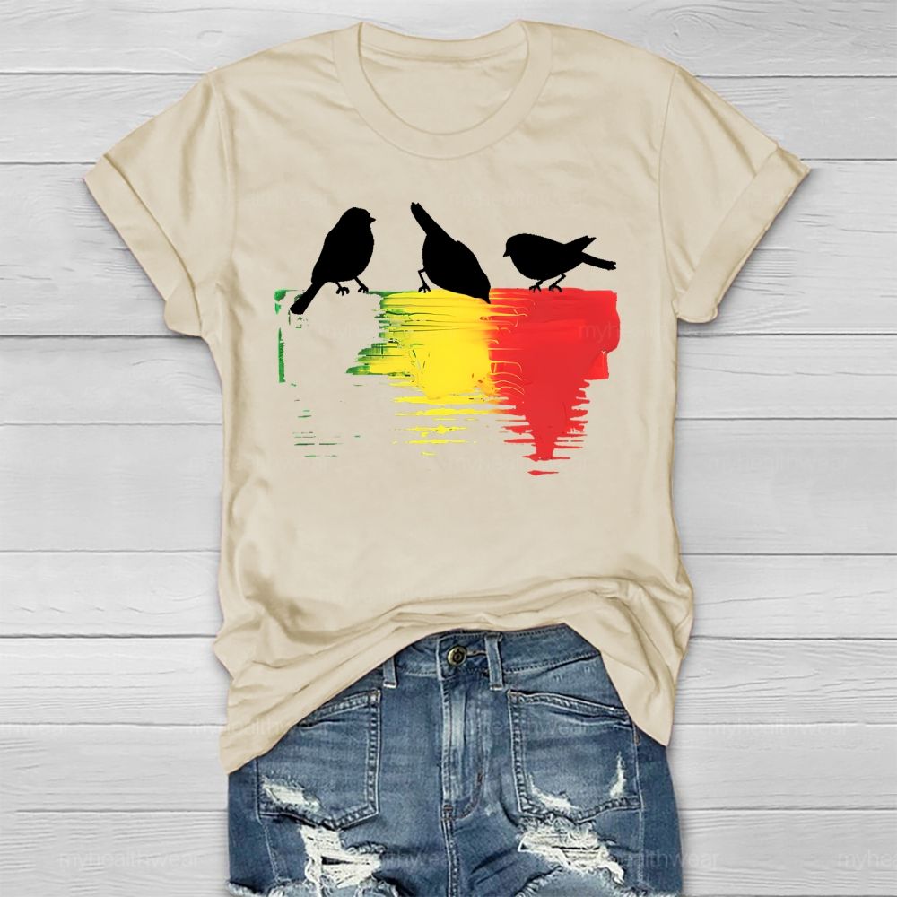 Black History Pigeon Healthwear T-shirt