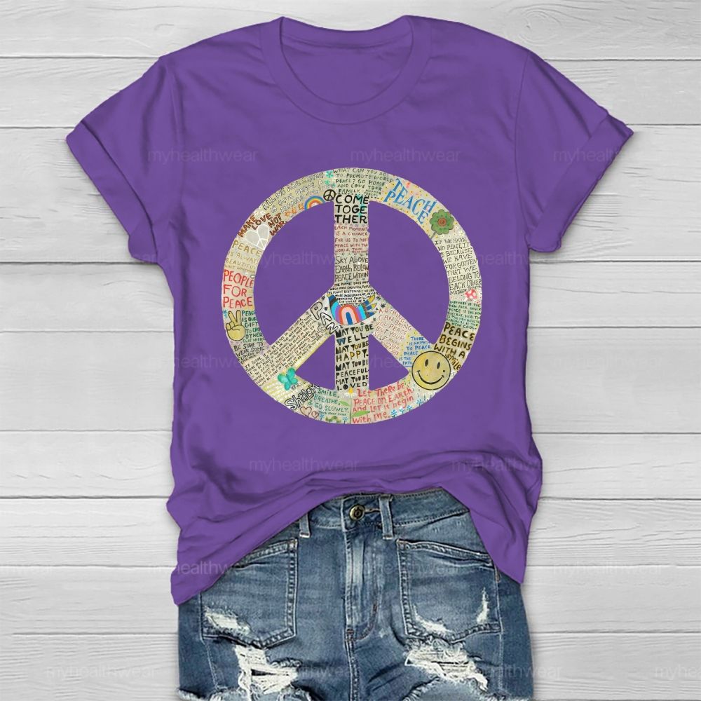 Peace Graphic Healthwear T-shirt