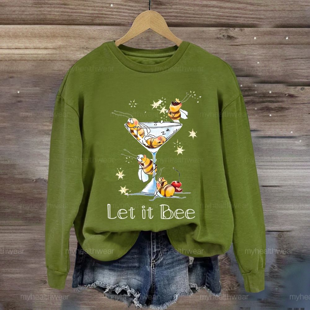 Let It Bee Stars Sweatshirt