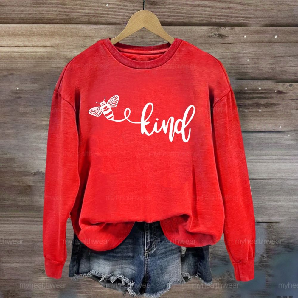 Bee Kind Graphic Sweatshirt