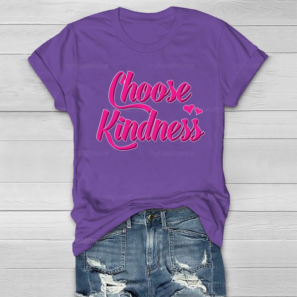 Choose Kindness Love Healthwear T-shirt