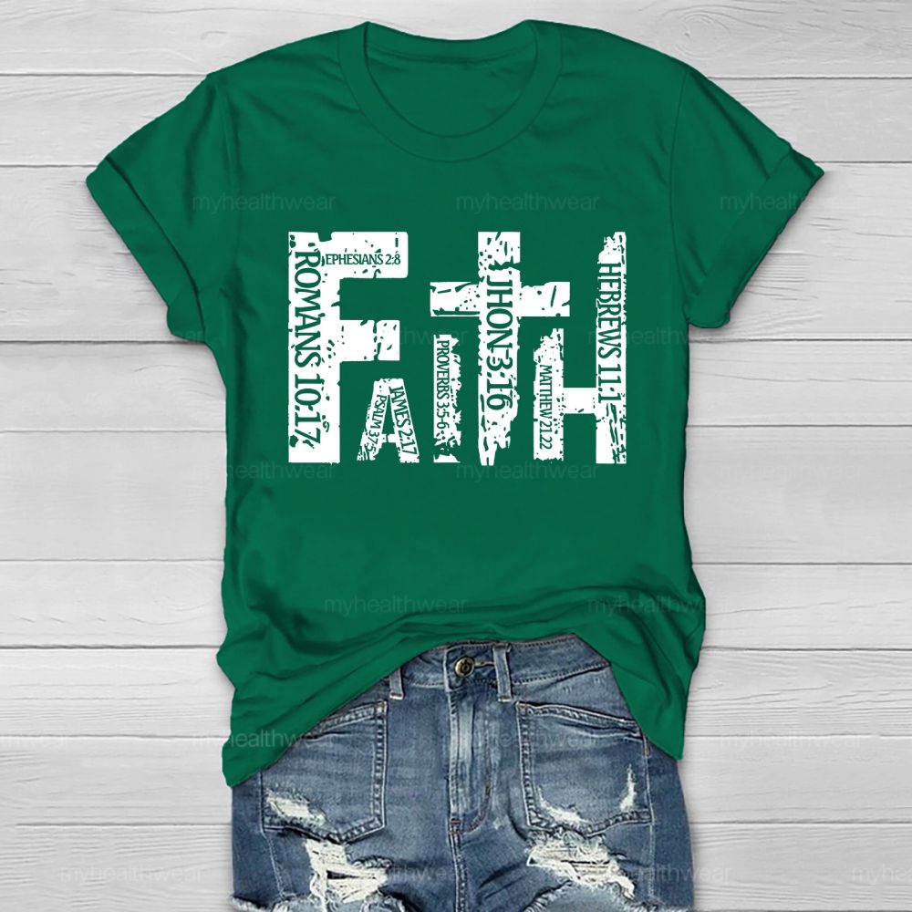 Faith Cross Healthwear T-shirt