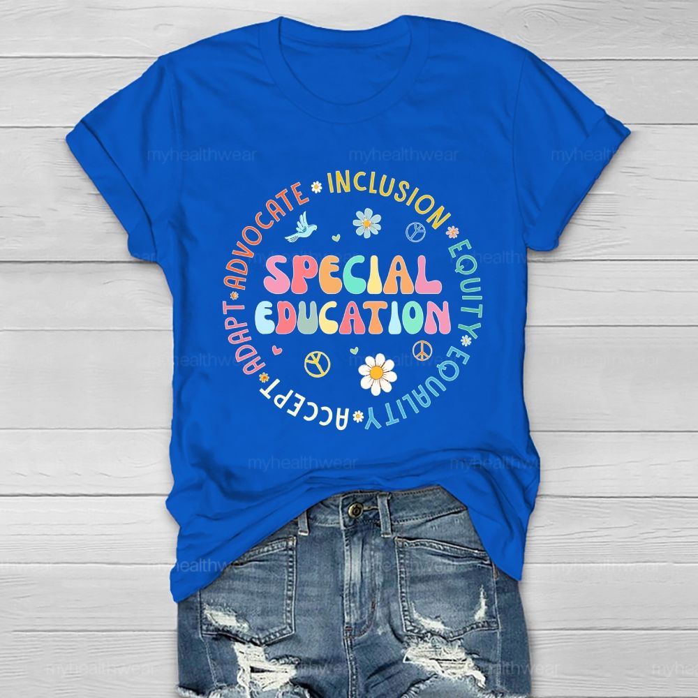 Special Education Inclusion Healthwear T-shirt