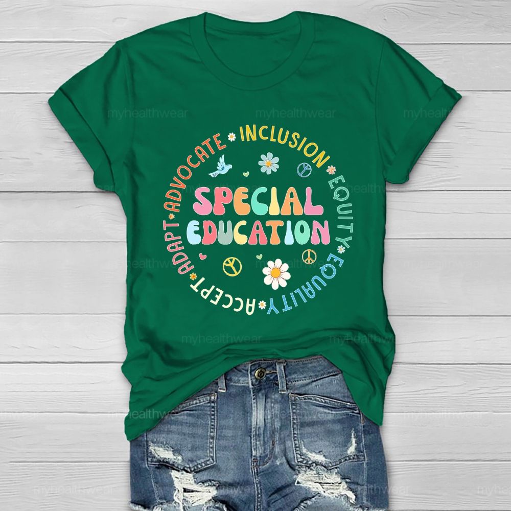 Special Education Inclusion Healthwear T-shirt