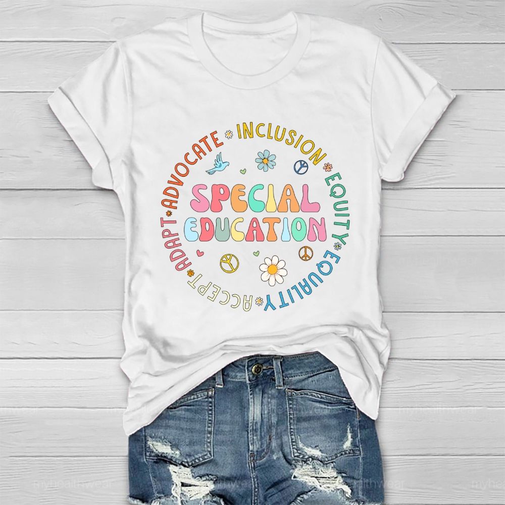 Special Education Inclusion Healthwear T-shirt