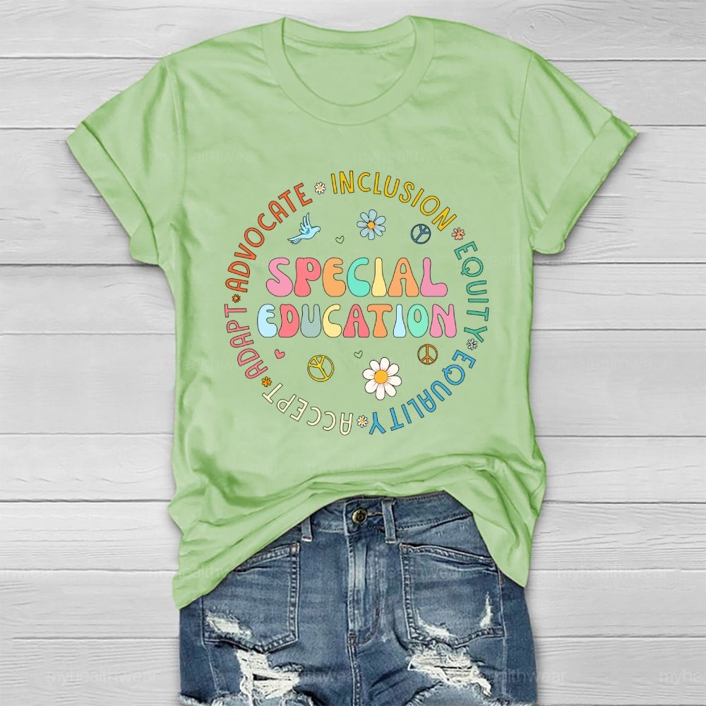 Special Education Inclusion Healthwear T-shirt