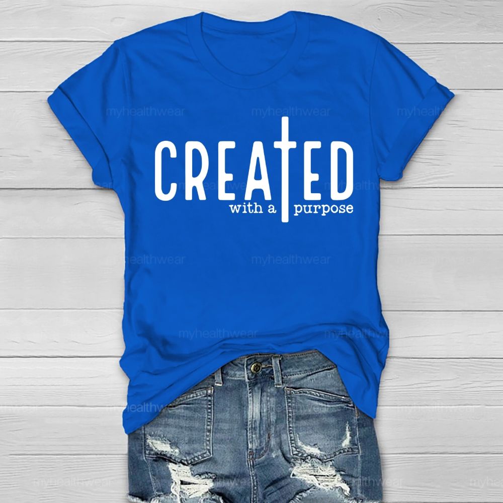 Created With A Purpose Healthwear T-shirt