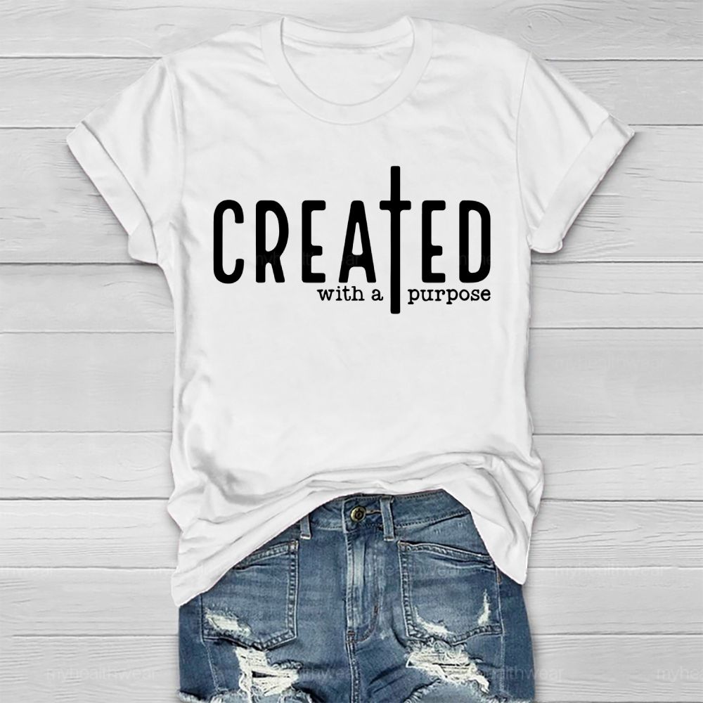 Created With A Purpose Healthwear T-shirt