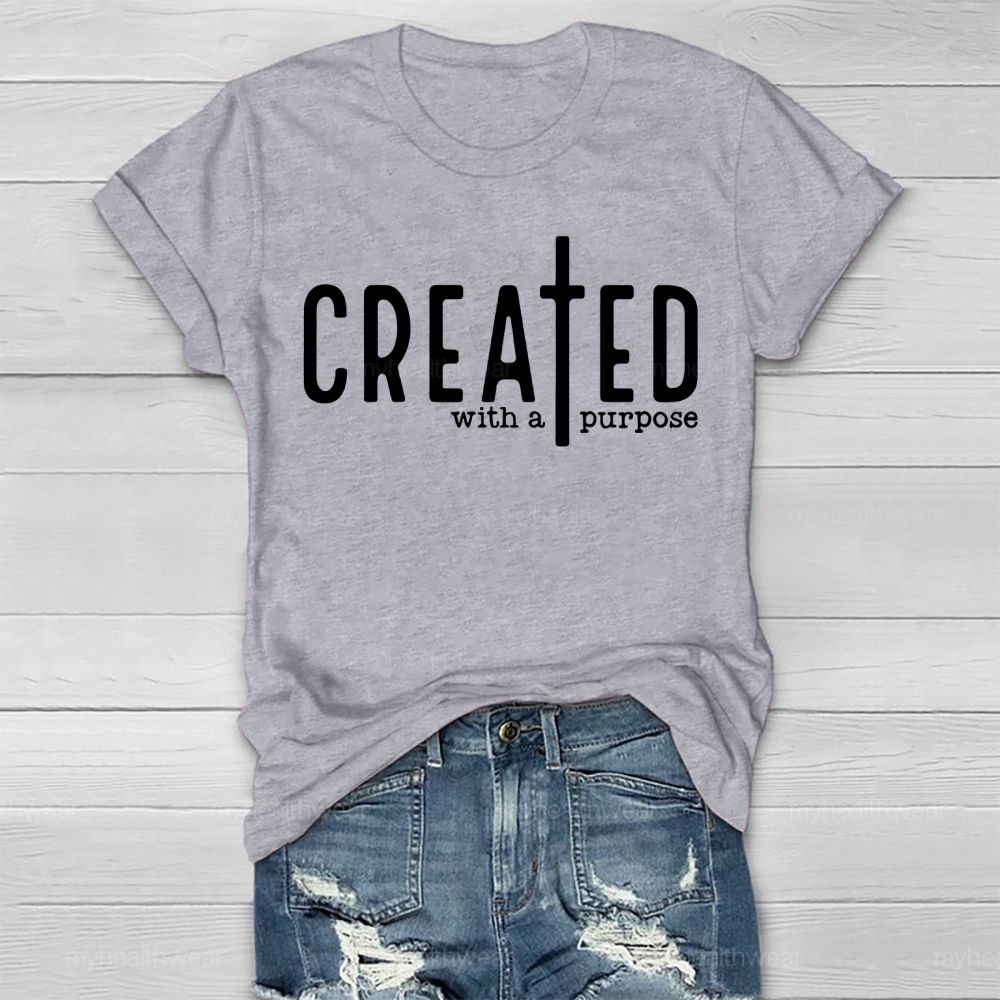 Created With A Purpose Healthwear T-shirt