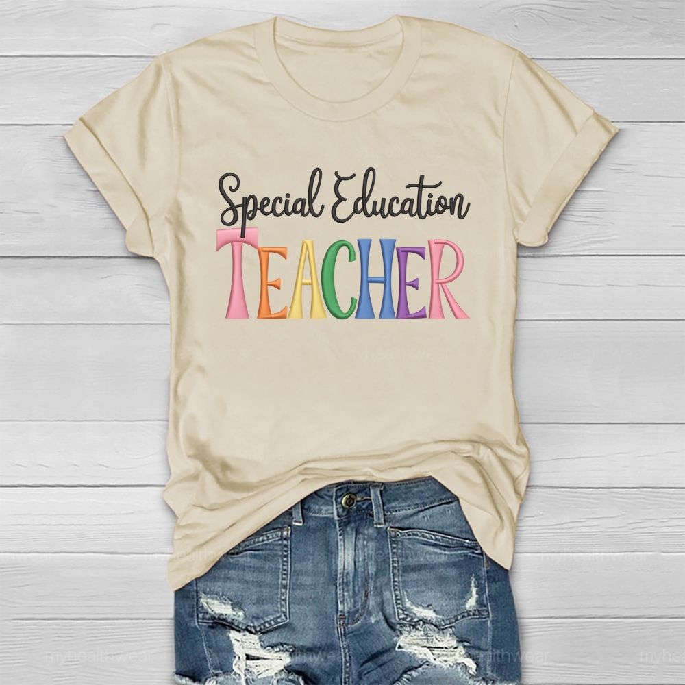 Special Education Teacher Healthwear T-shirt