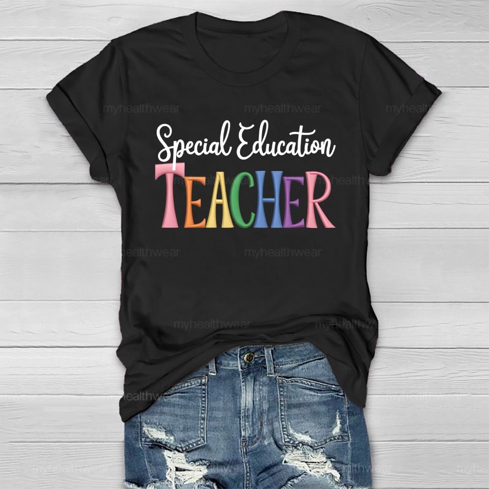 Special Education Teacher Healthwear T-shirt