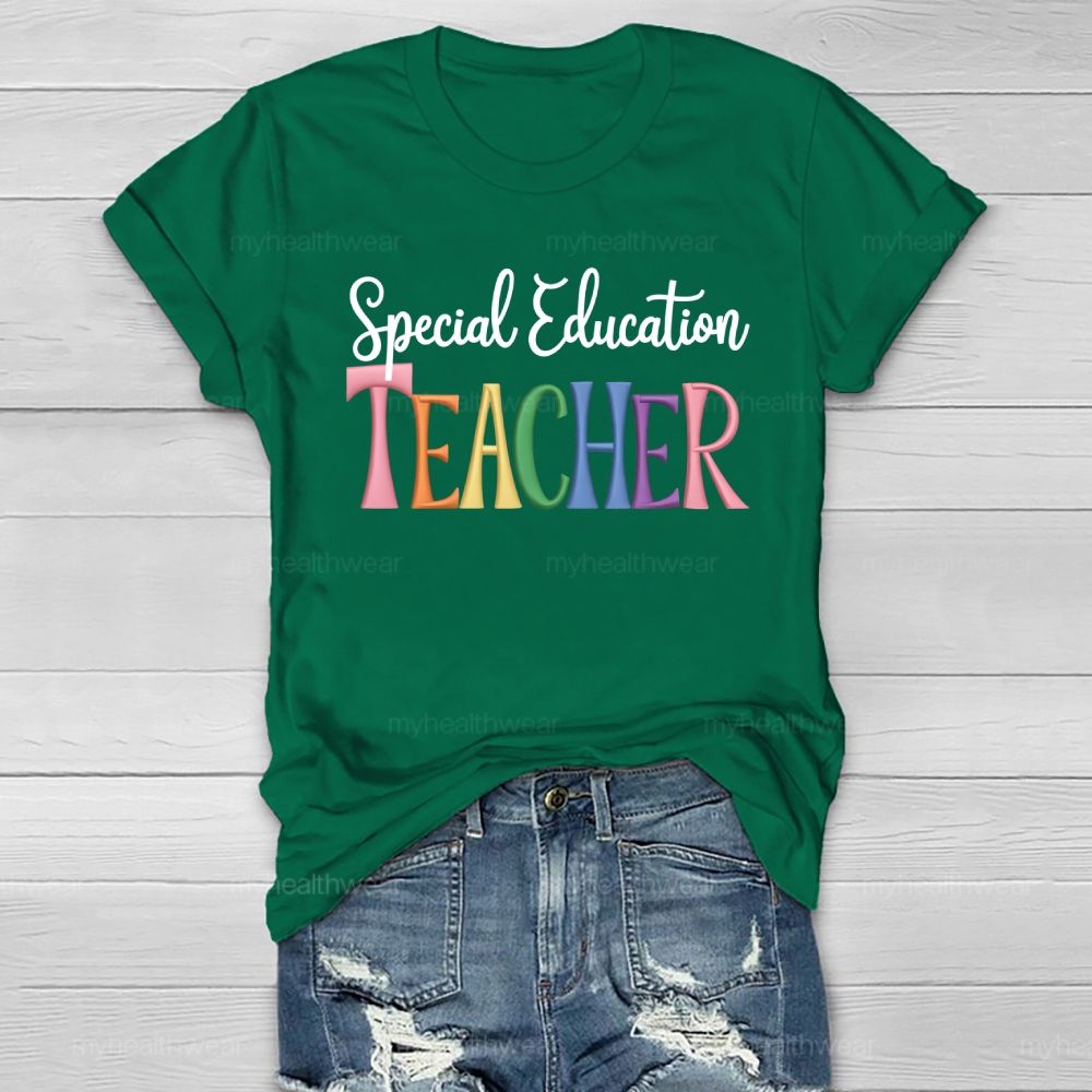 Special Education Teacher Healthwear T-shirt