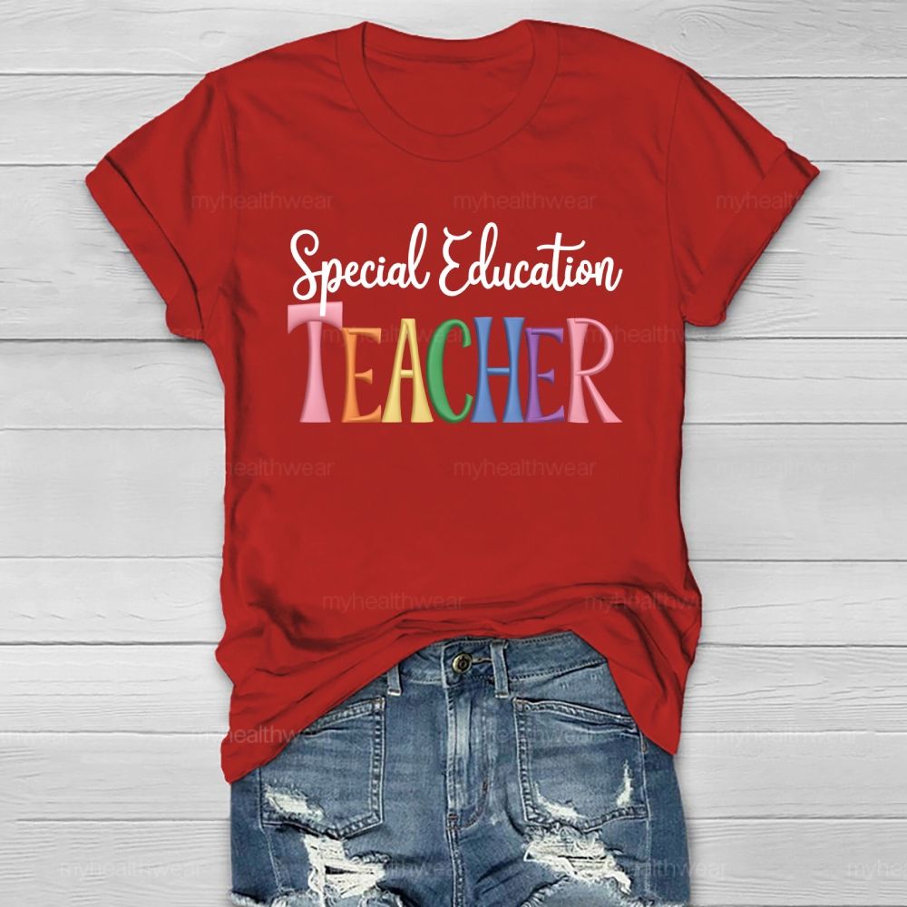 Special Education Teacher Healthwear T-shirt