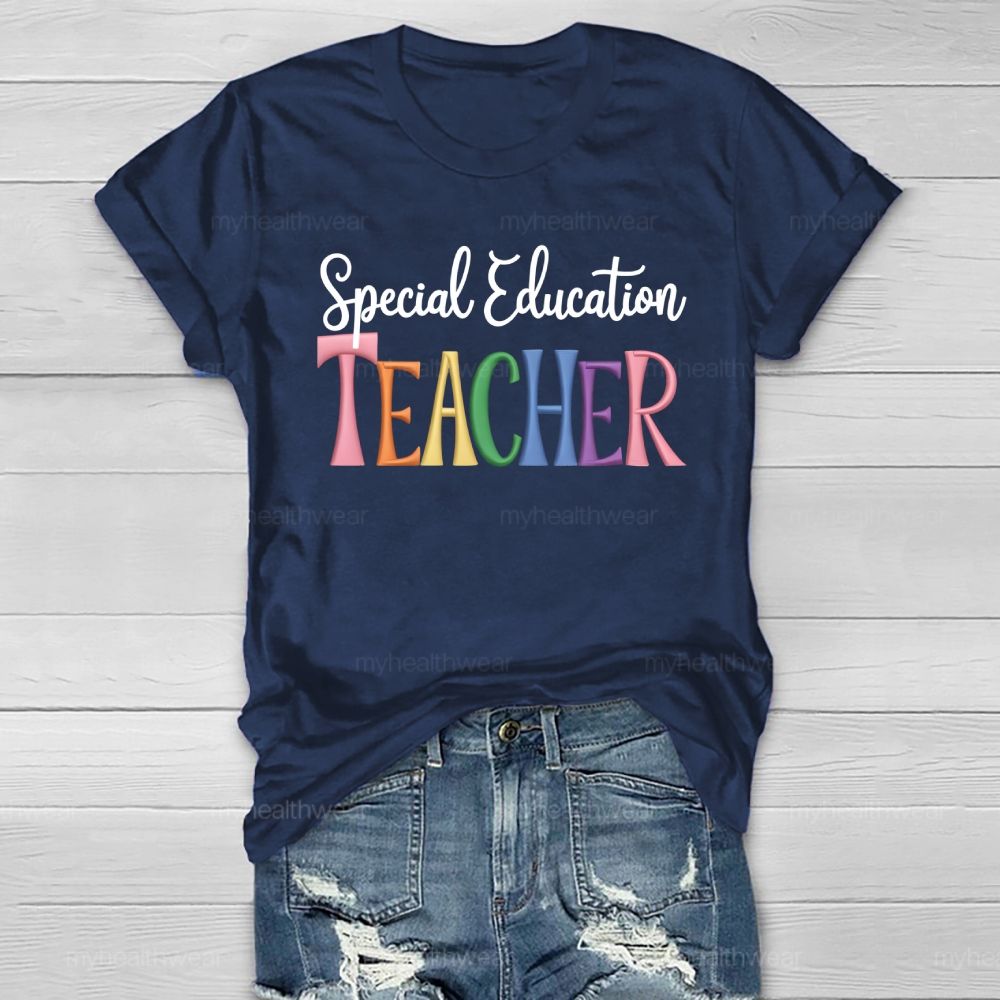 Special Education Teacher Healthwear T-shirt