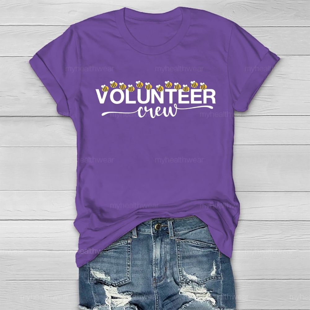 Volunteer Crew Bees Healthwear T-shirt