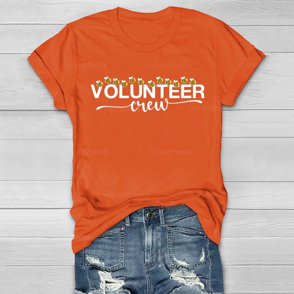 Volunteer Crew Bees Healthwear T-shirt