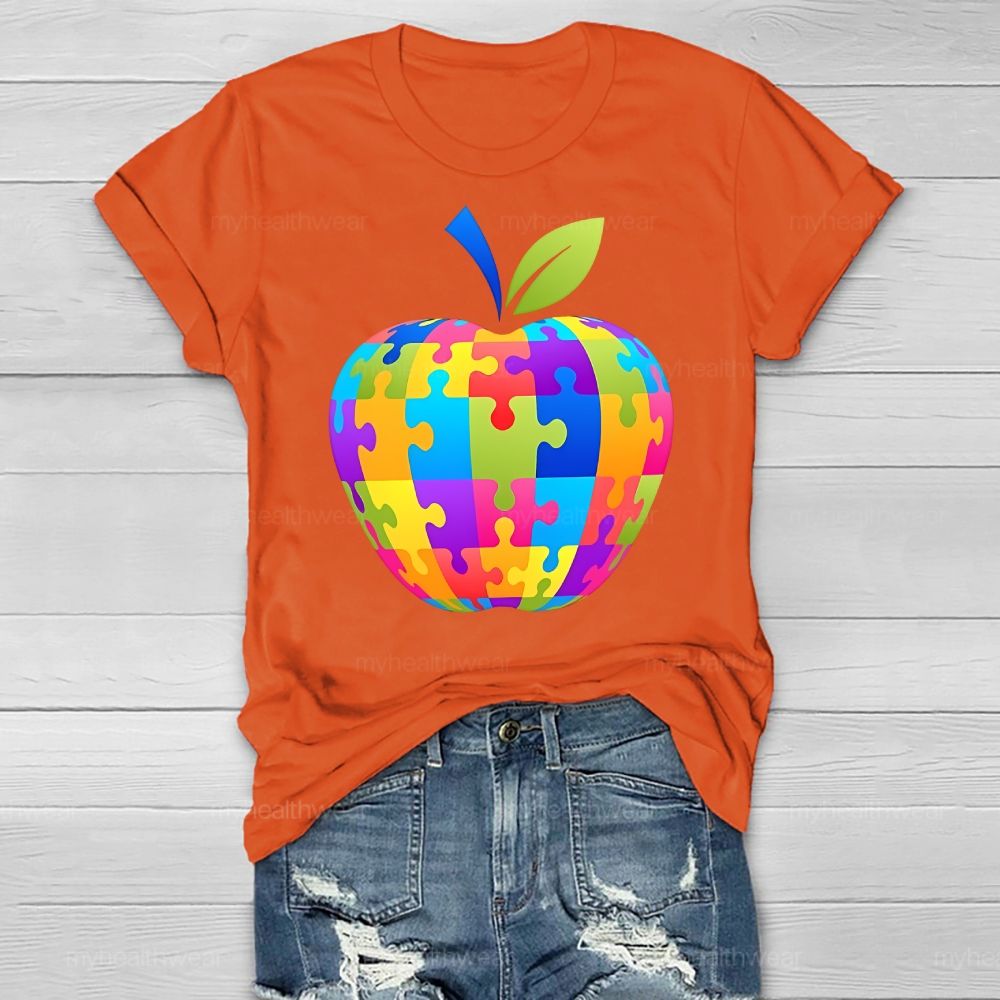 Puzzle Piece Autism Healthwear T-shirt