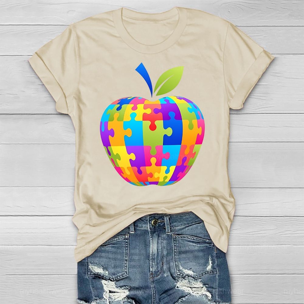 Puzzle Piece Autism Healthwear T-shirt