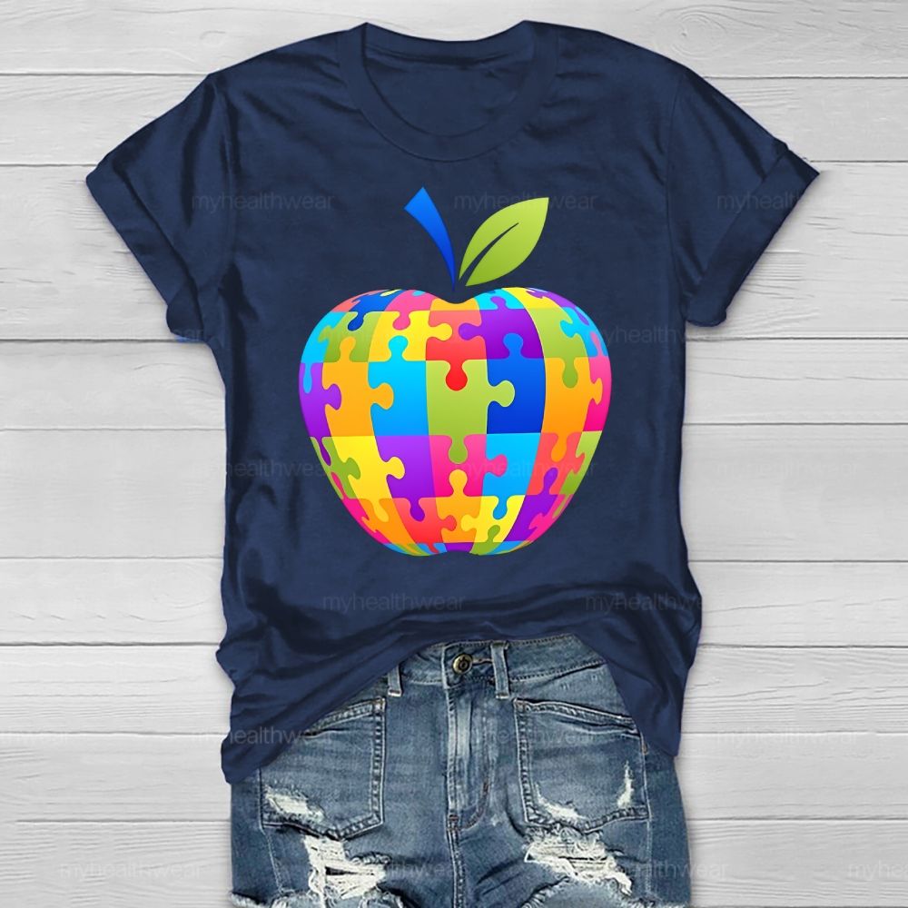 Puzzle Piece Autism Healthwear T-shirt